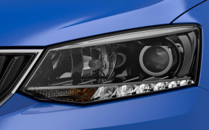 новый тизер Skoda Fabia
