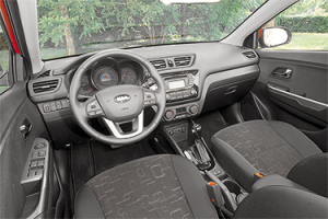 Салон Kia Rio