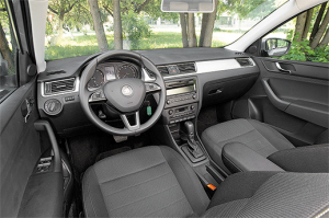 Салон Skoda Rapid